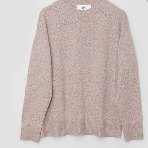 The Bright Side pearl Sweater XS unisex - NWT - pink melange